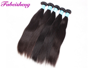 Цвет прямых волос девственницы оригинала 100% шелковистый бразильский естественный черный