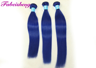 Удвойте вычерченной покрашенные синью расширения волос для женской ранга 9А