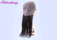естественные прямые полные парики человеческих волос шнурка 150г для чернокожих женщин