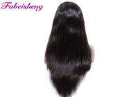 Шелковистый прямой отбеливатель париков шнурка фронта волос девственницы завязывает плотность 200%