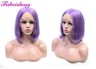 Парики 100% шнурка фронта цвета Уньпросессед здоровых человеческих волос девственницы пурпурные